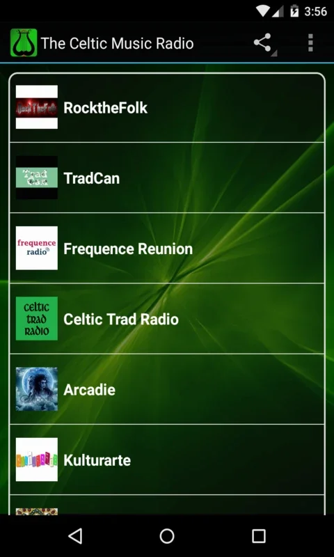 The Celtic Music Radio for Android - Enjoy the Best Celtic Tunes