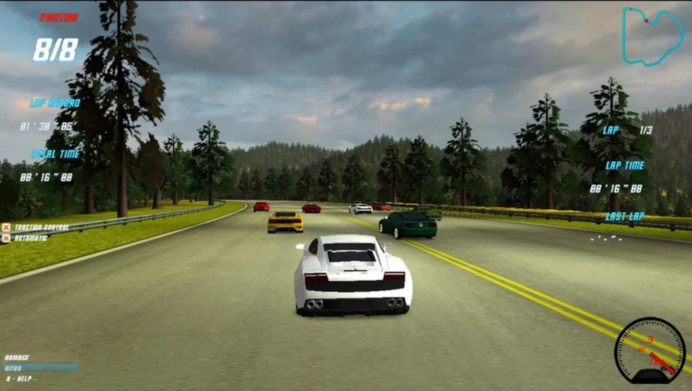 X Speed Race for Windows: Simple Racing Fun