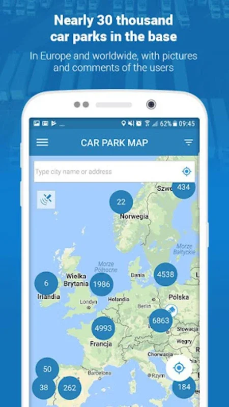 Truck Parking - TransParking for Android: Find Parking Easily