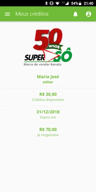 Super Sô 50 Anos for Android - Maximize Savings