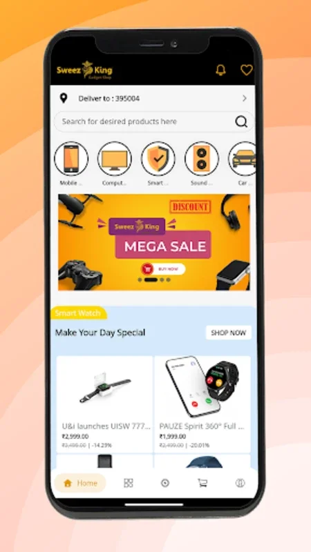 Sweez King for Android - Unparalleled Shopping Experience