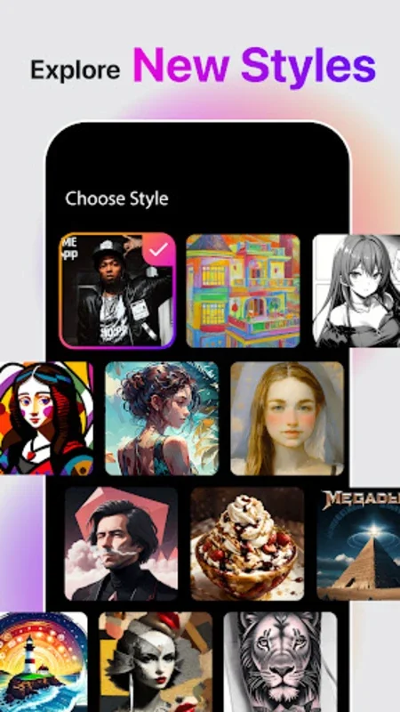 AI Art Generator - Nero Muse for Android: Create Stunning Art