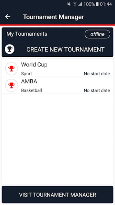 Tournament Manager for Android - Manage Sports Tournaments Easily