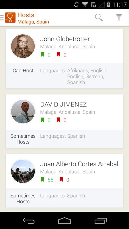 Couchsurfing Travel App for Android - Free Accommodation Network