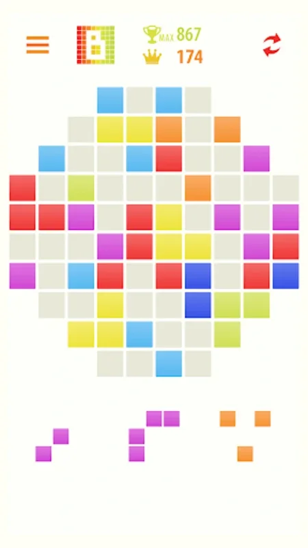 Block Puzzle Multicolor Match for Android - Immersive Match-3 Fun