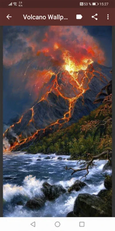 Volcano Wallpapers for Android - High-Quality Visuals at Your Fingertips