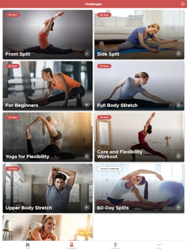 30 Day Splits Challenge for Android: Achieve Flexibility