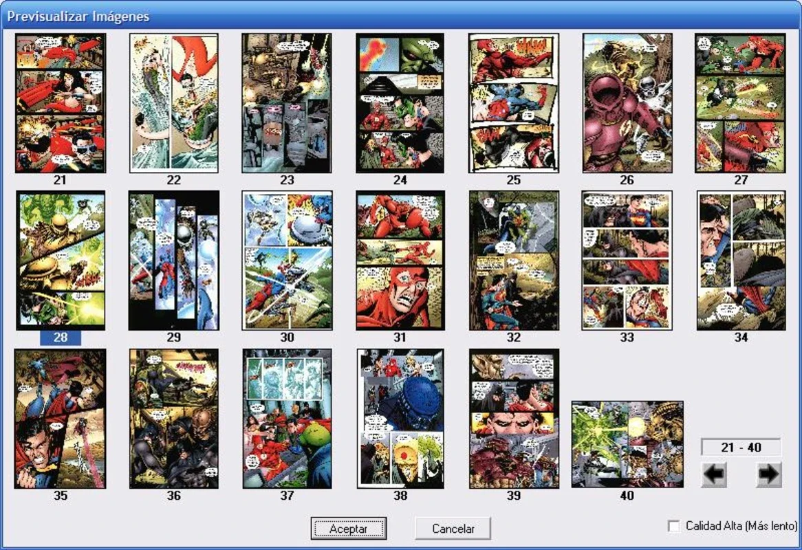 GonVisor for Windows - Free Image Viewer for CBR & CBZ