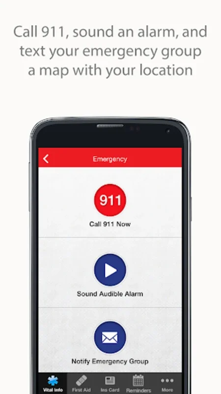 Vital ICE for Android - Instant Access to Emergency Medical Info