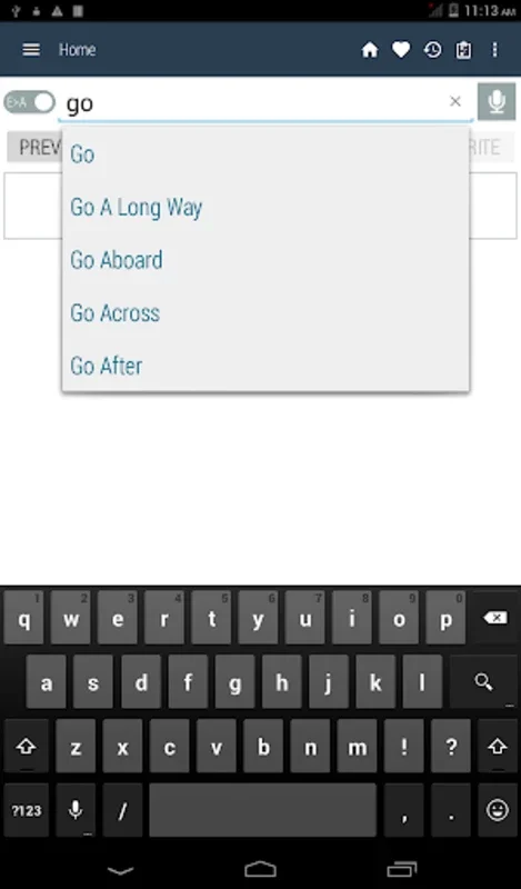 Afrikaans Dictionary for Android - A Multifunctional Language Tool