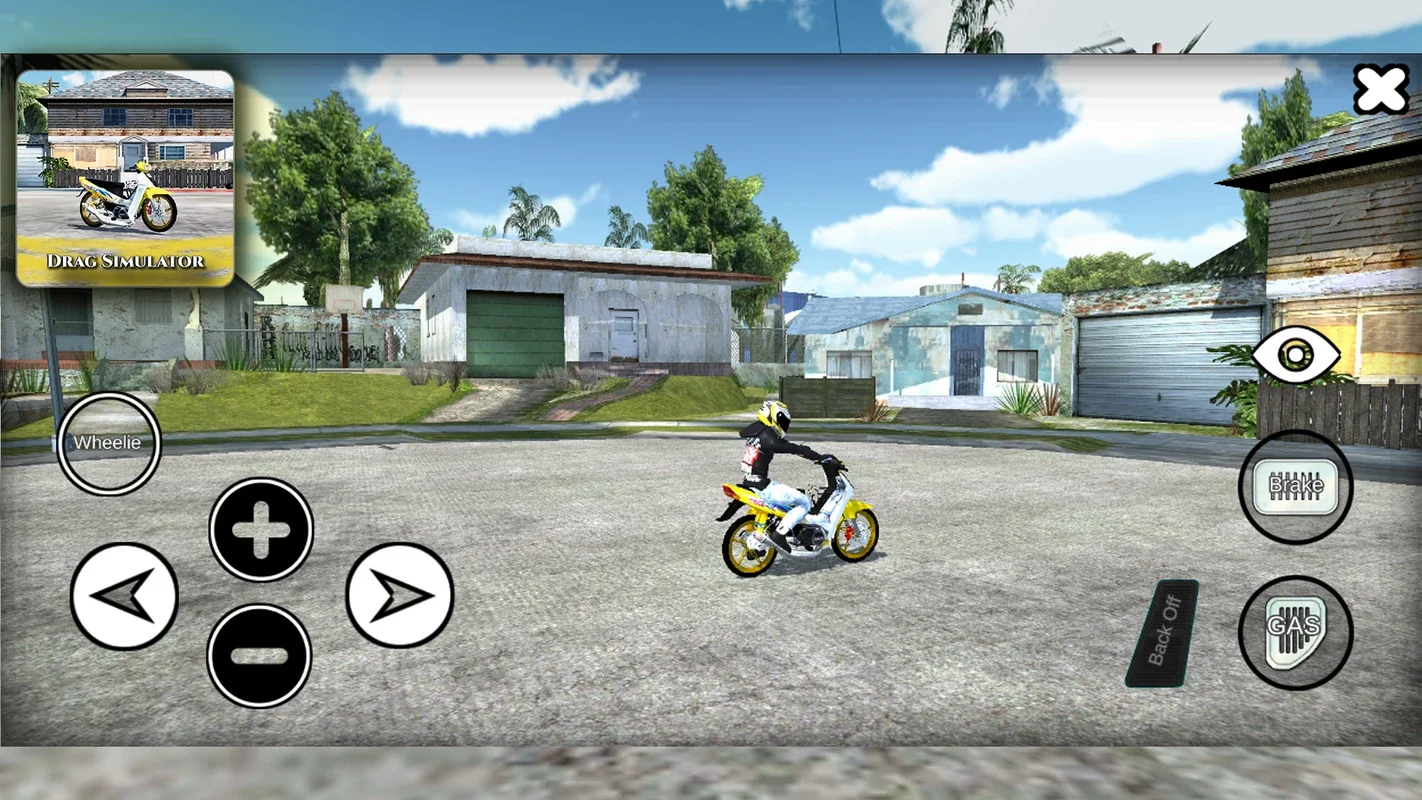 Drag Bike Simulator SanAndreas for Android - Realistic Motorbike Racing