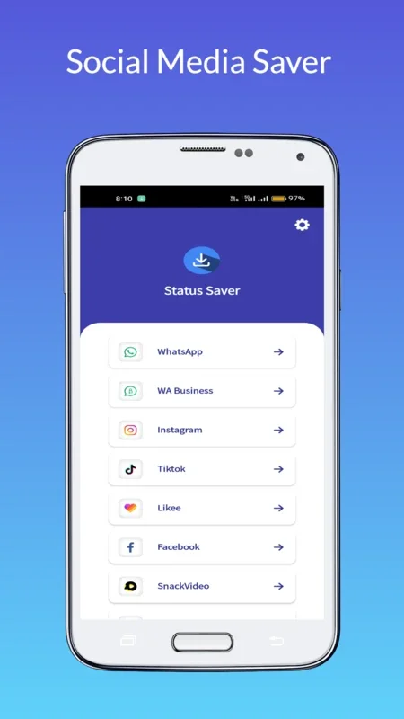 Whatapp Status Downloader Social Status Saver for Android - Effortless Downloads