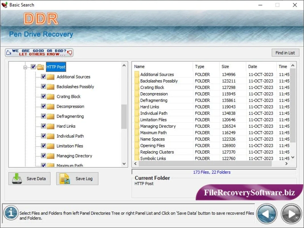 Pen drive File Recovery Application for Windows - Recover Lost Data Easily