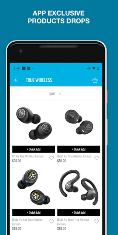 JLab Store and Burn-in Tool for Android - Enhance Audio & Shop