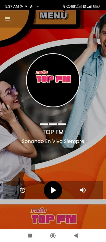 RADIO TOP FM for Android - Diverse Radio Content