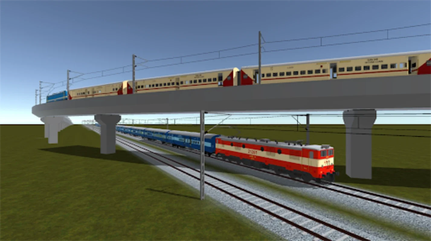 Indian Train Crossing 3D for Android - No Download Needed, Just Play!