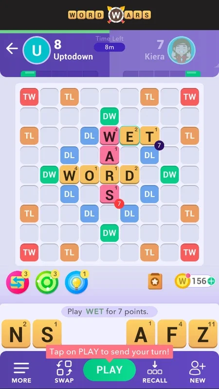 Word Wars for Android - Compete with Global Players