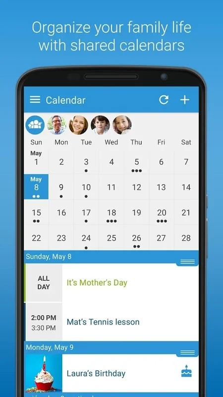 FamilyWall for Android - Manage Family Life with Ease