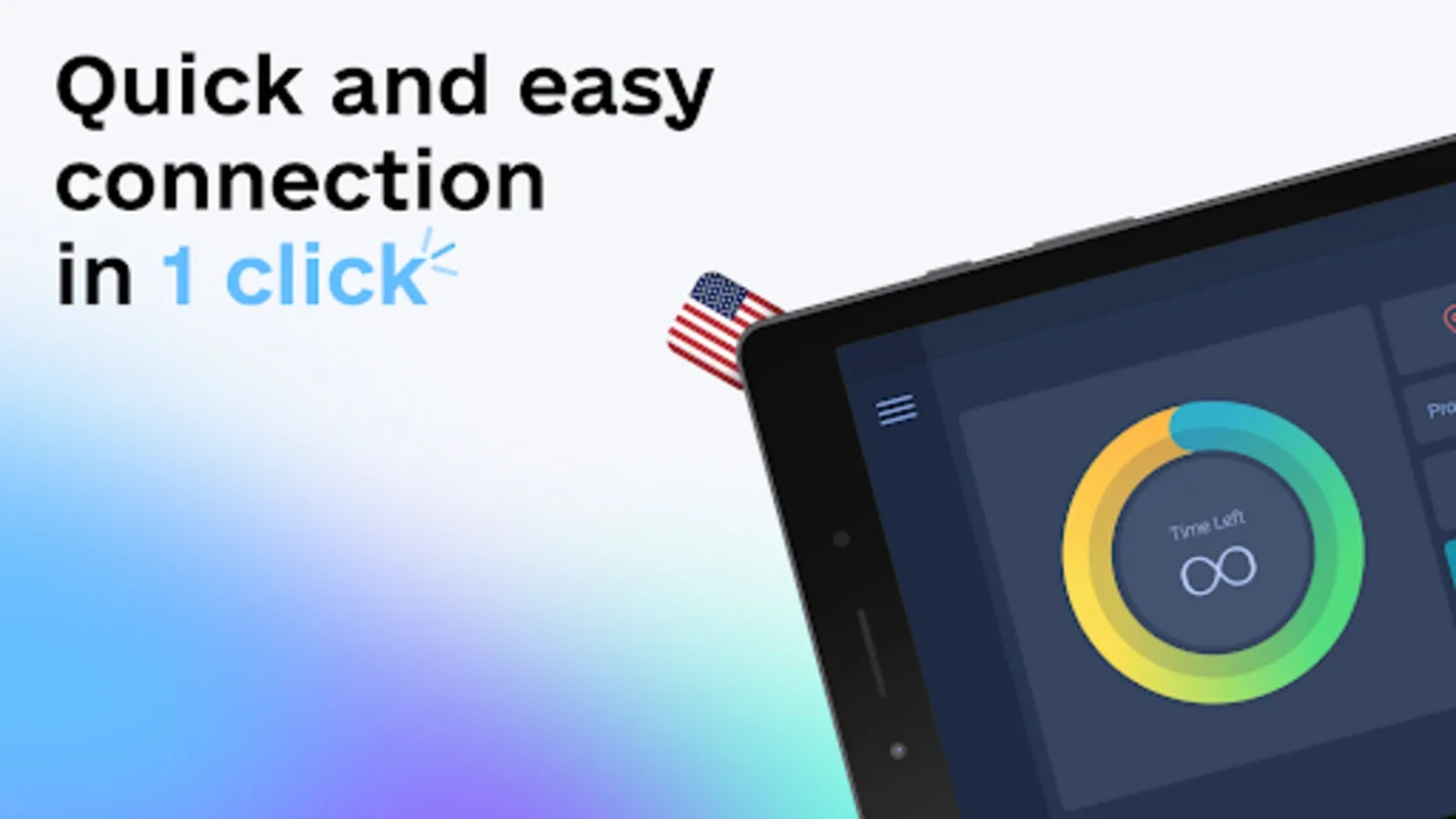 USA VPN - Get USA IP for Android: Secure Browsing