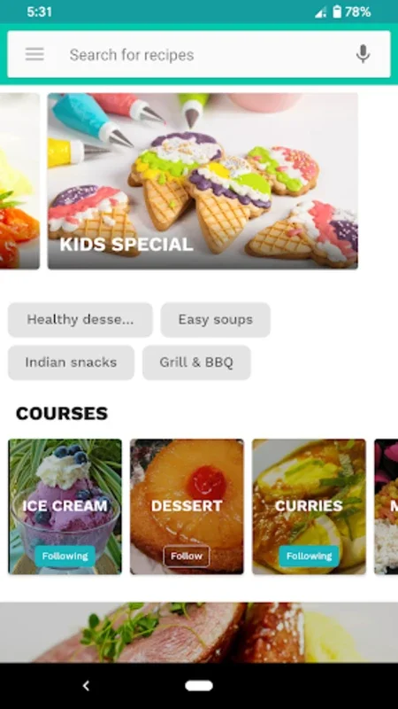 Indian Cooking Recipes App for Android - Your Culinary Companion