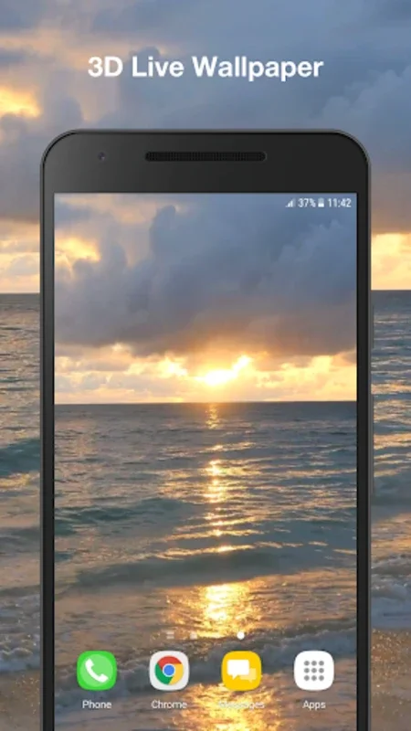 Sunset Beach Live Wallpaper for Android - Serene Beach Scenes