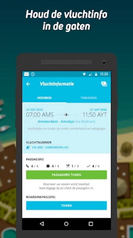 Corendon for Android - Manage Vacations with Ease