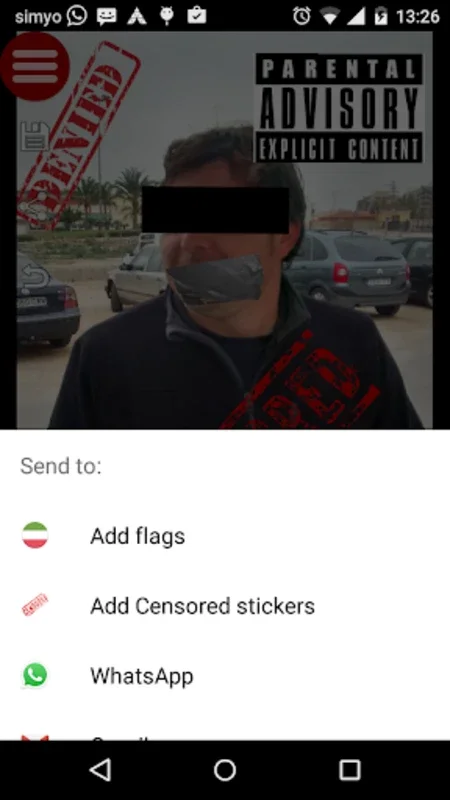 Censored Tags Stickers for Android - Fun Censorship App