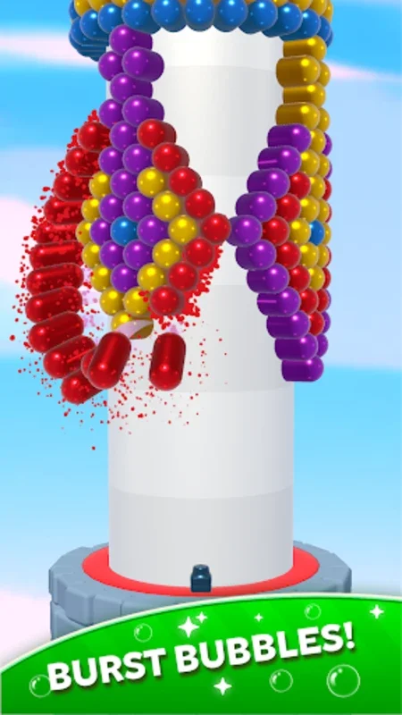 Bubble-Tower for Android - Immerse in the 3D Bubble Popping World