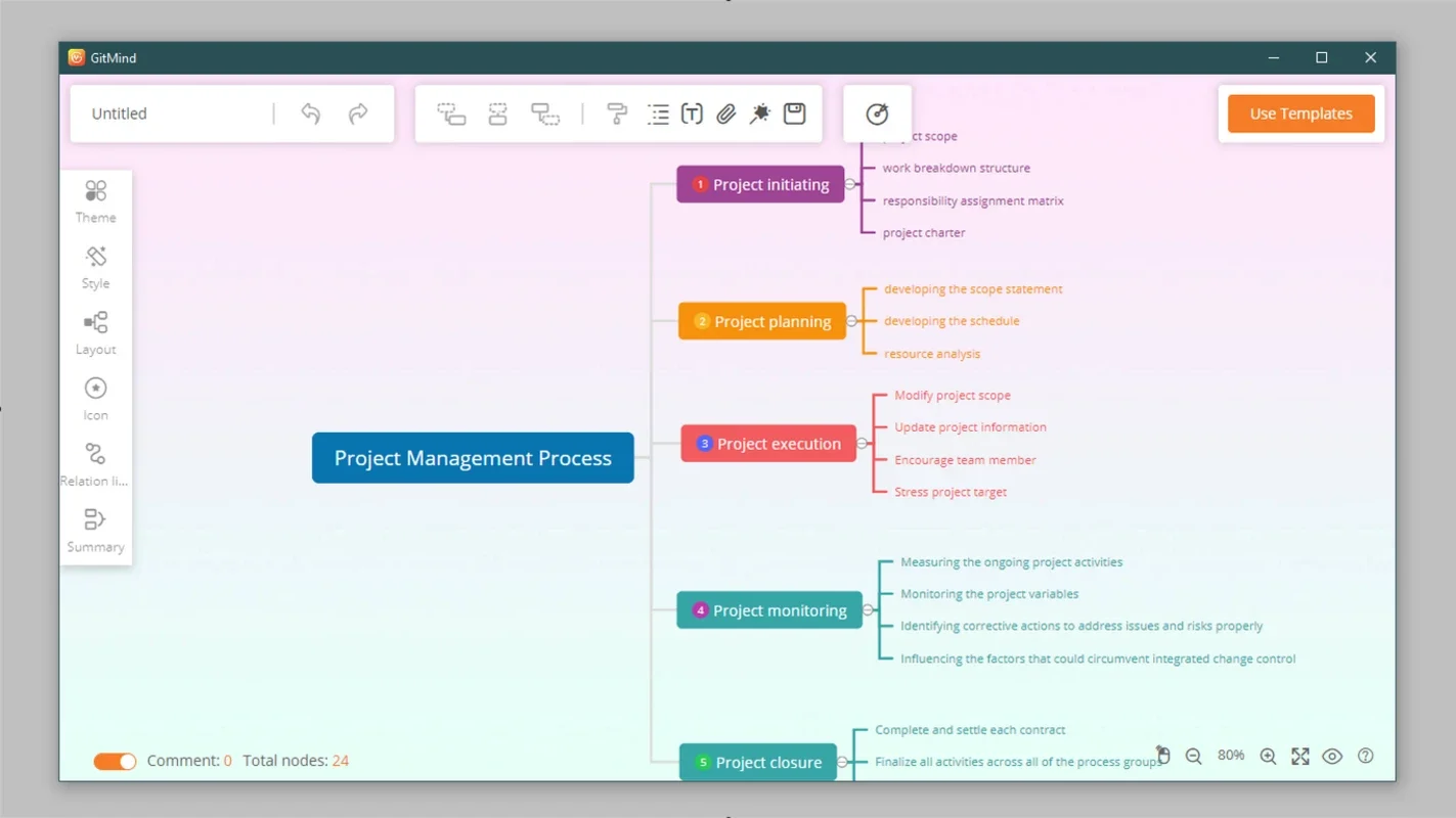 GitMind for Windows: Create Professional Mind Maps