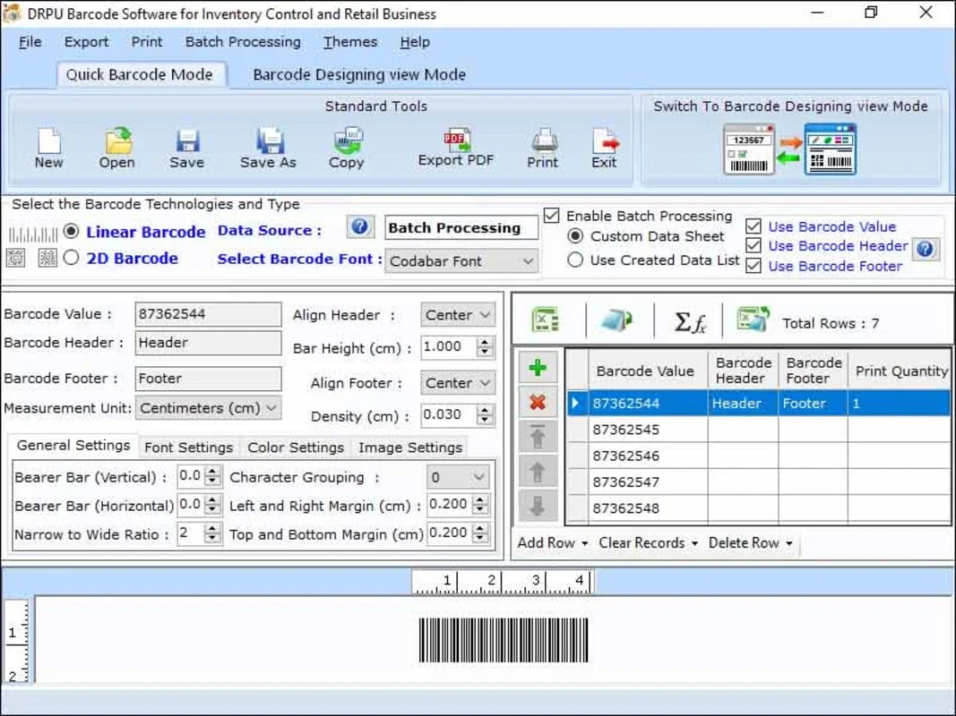 Retail Sector Barcode Coupon Program for Windows - Streamline Coupon Management