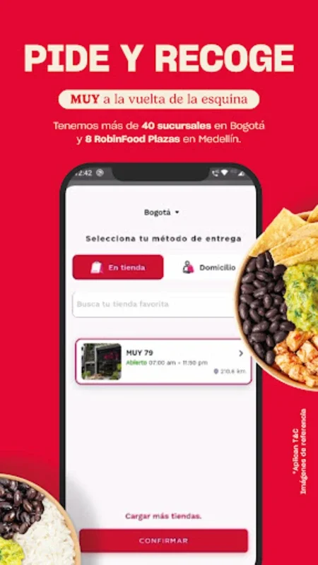 RobinFood for Android - Order Homemade Meals Easily