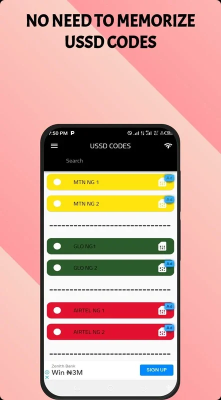 Nigeria Ussd Codes for Android - Enhance Communication