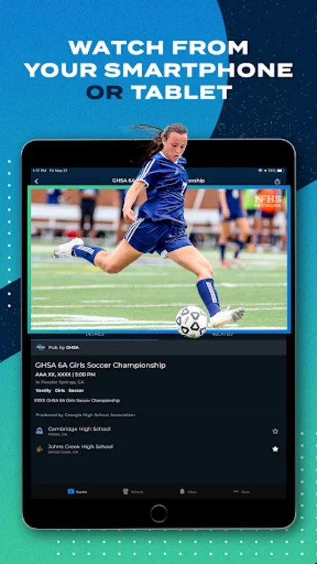 NFHS Network for Android - Stream Live High School Sports