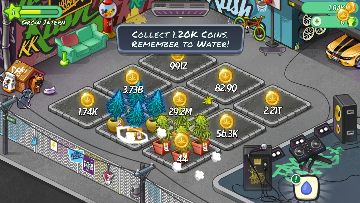 Wiz Khalifa's Weed Farm for Android - Fun and Addictive