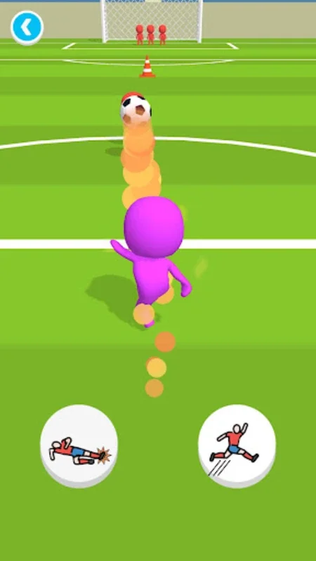 Soccer Runner for Android - Thrilling Dribbling and Scoring