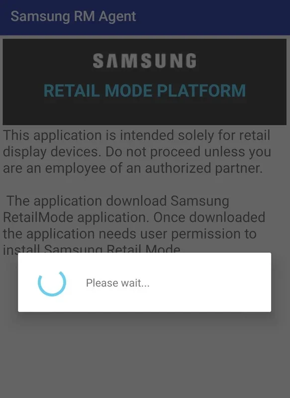 Samsung Retail Mode for Android: Restore to Factory Settings