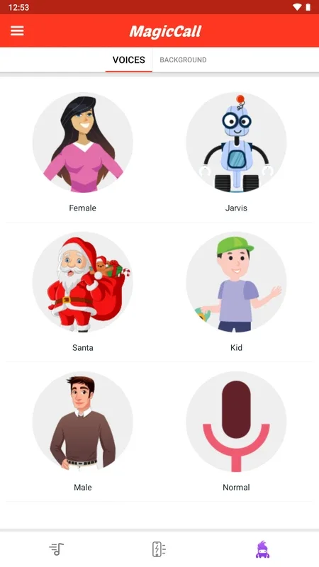 MagicCall for Android: Voice Modification with Background Effects