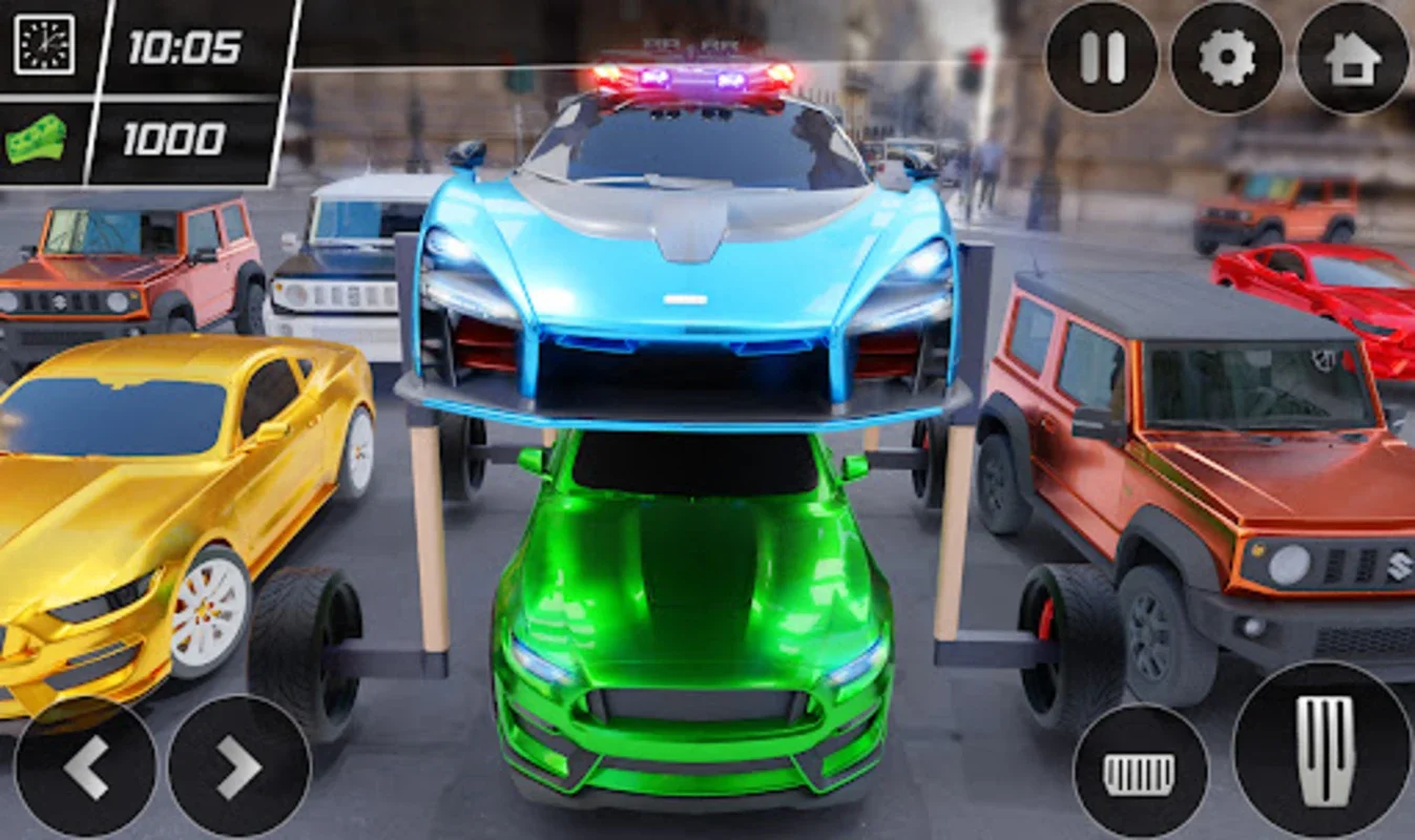 Futuristic Police Elevated Car Driving Game for Android: Immersive Experience