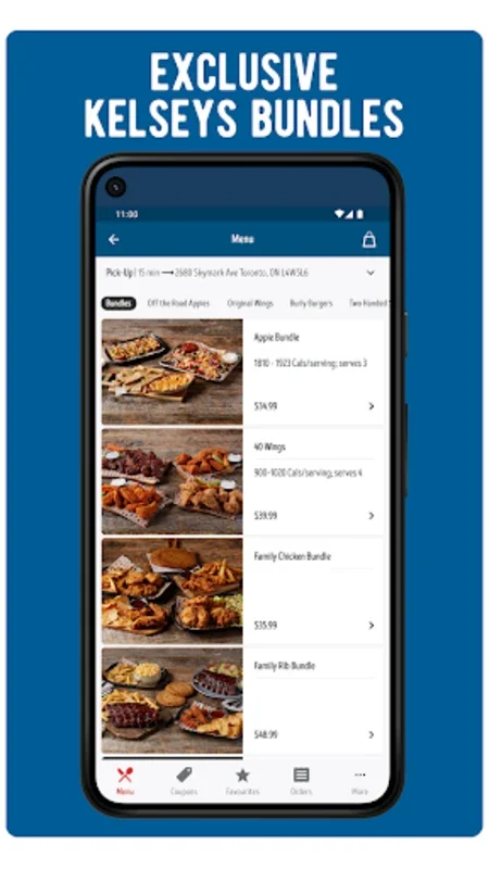 Kelseys for Android - Enjoy Roadhouse Meals and Benefits