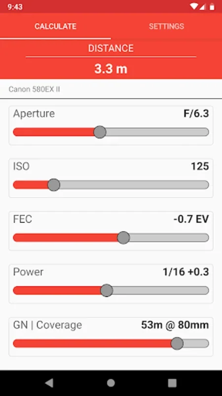 Manual Flash Calculator (Free) for Android - Download the APK from AppHuts