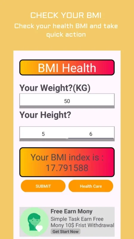 BMI Doctor for Android - Analyze and Monitor Health