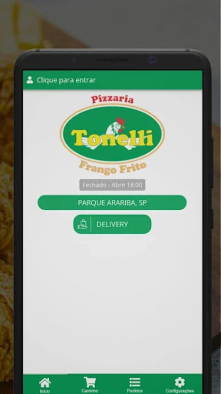 Pizzaria Tonelli Frango Frito for Android - Convenient Food Delivery