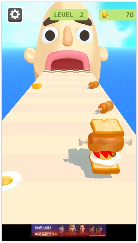 Sandwich Runner for Android - Fast Sandwich - Making Fun