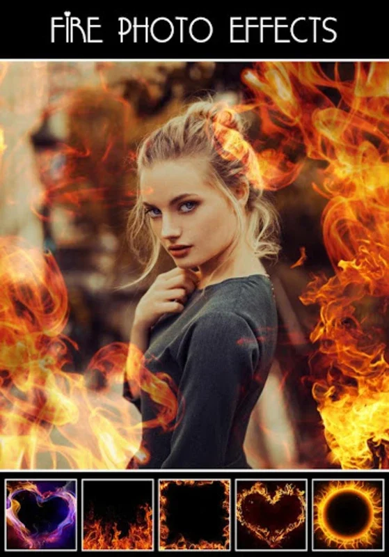 Fire Photo Effects & Editor for Android - Transform Photos