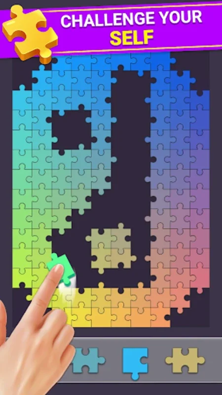 Gradient Jigsaw Puzzle for Android: Engaging Color-Matching Game