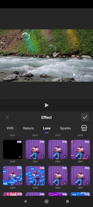 FilmoraGo Lite for Android - Simple Video Editing