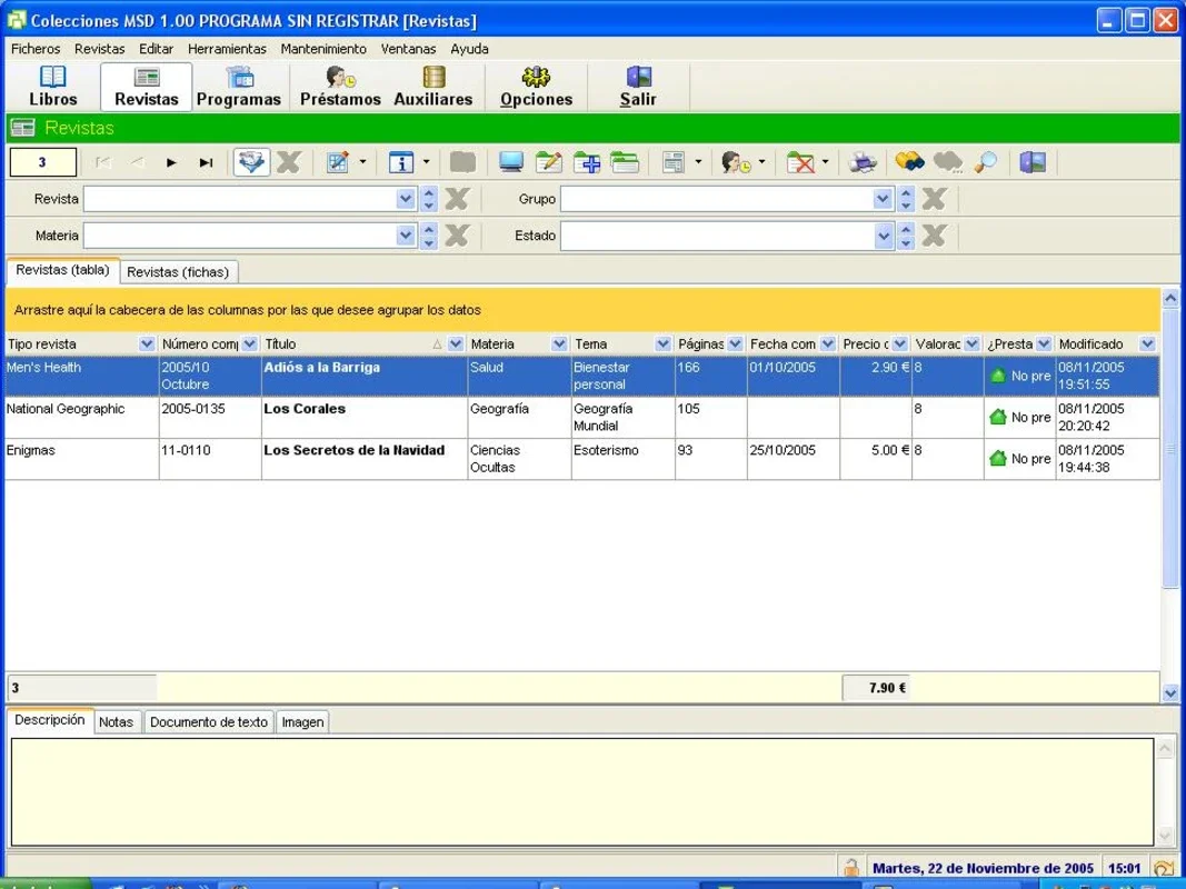 MSD Collections for Windows - Efficient Collection Management