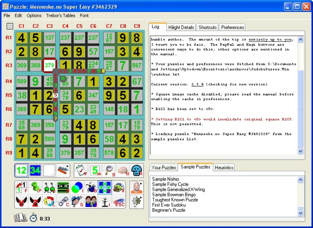 Sudoku Susser for Windows - Solve Sudoku with Ease