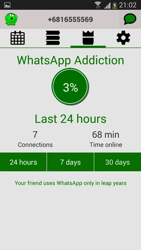 WhatsDog Premium for Android - Monitor WhatsApp Contacts