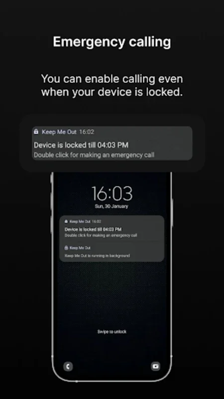 Keep Me Out - Phone lock for Android - Boost Productivity